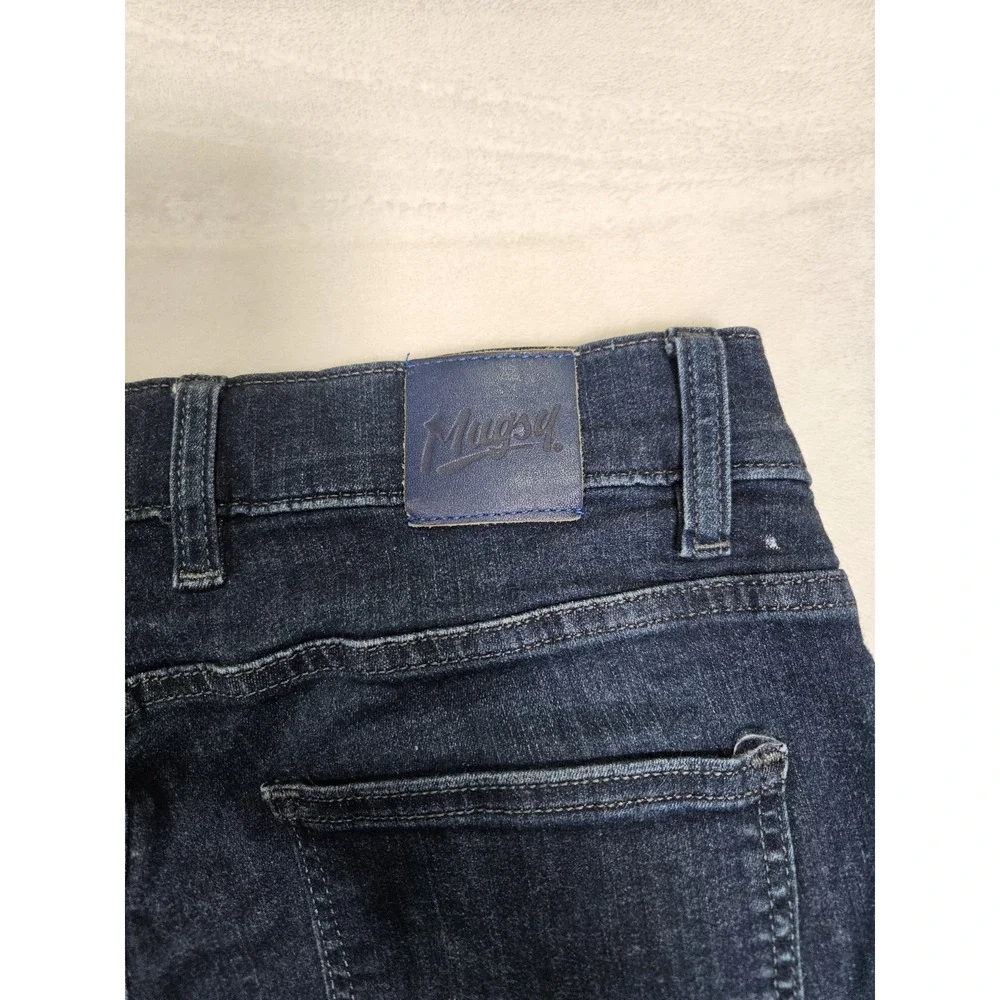MUGSY Jeans Mens‎ 31x30* Blue Fultons Slim Straight Dark Wash Denim FXL3NFU
